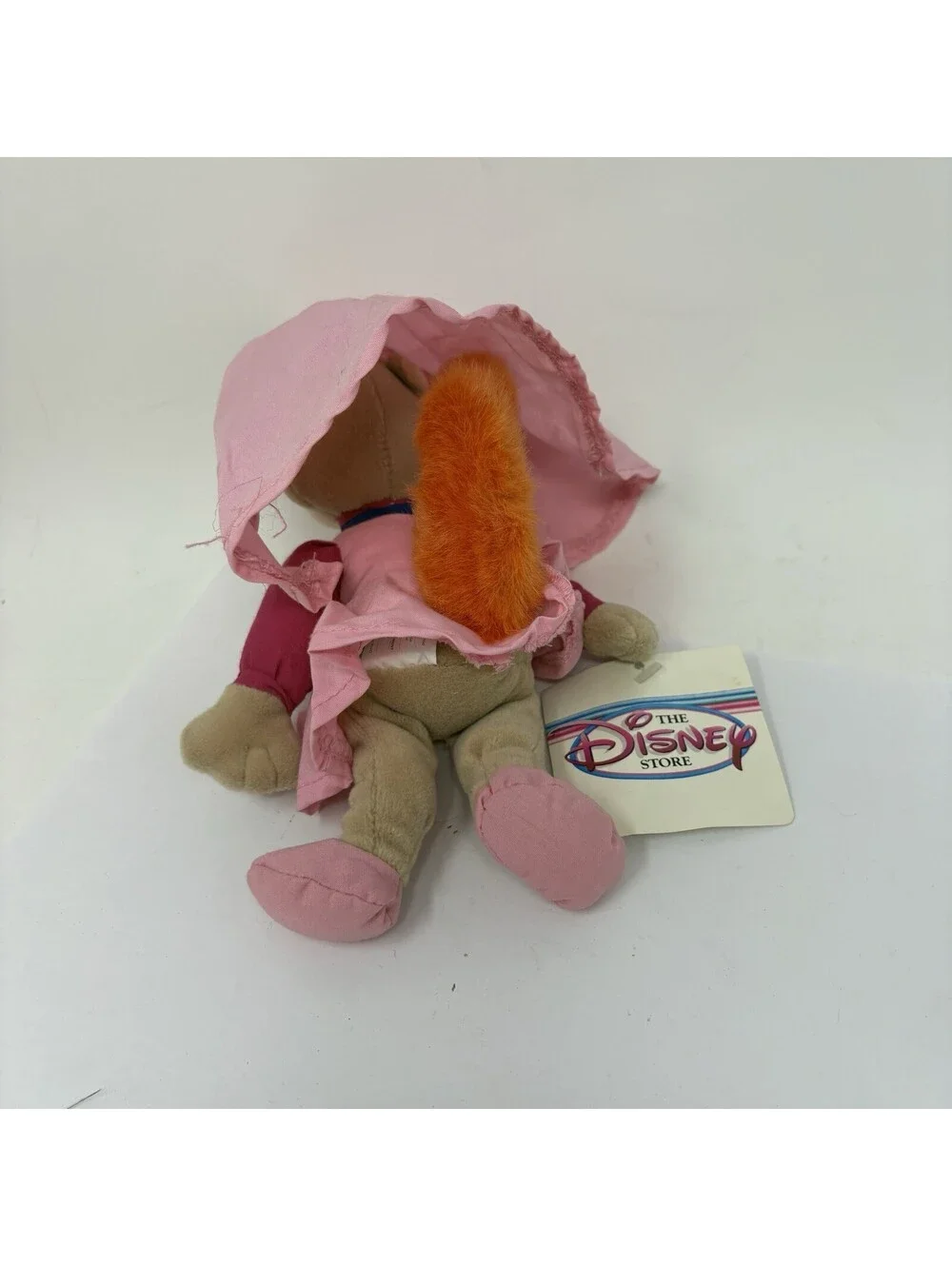 Disney Store Maid Marian Robin Hood Mini Bean Bag Plush 8 Inch Pink Dress Toy